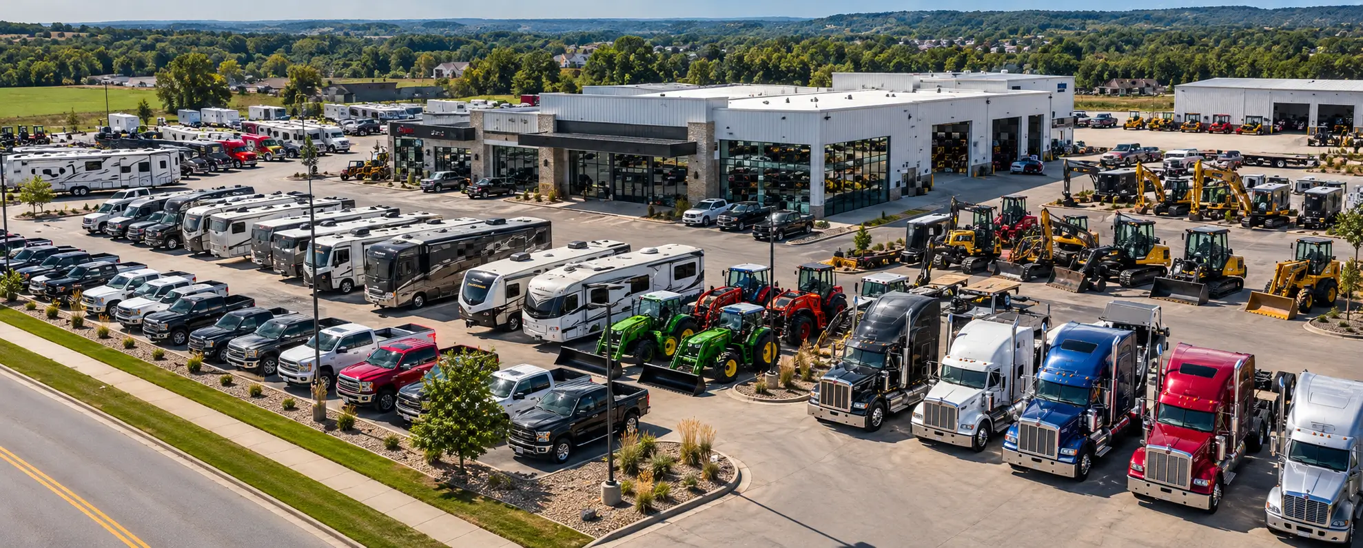 RVs, trucks, vehicles and farm equipment at LandPrime Garage Group